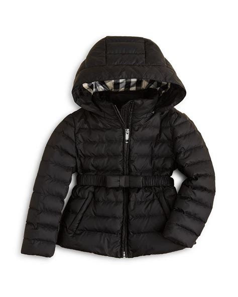 burberry childrens trench coat|burberry girls janie puffer jacket.